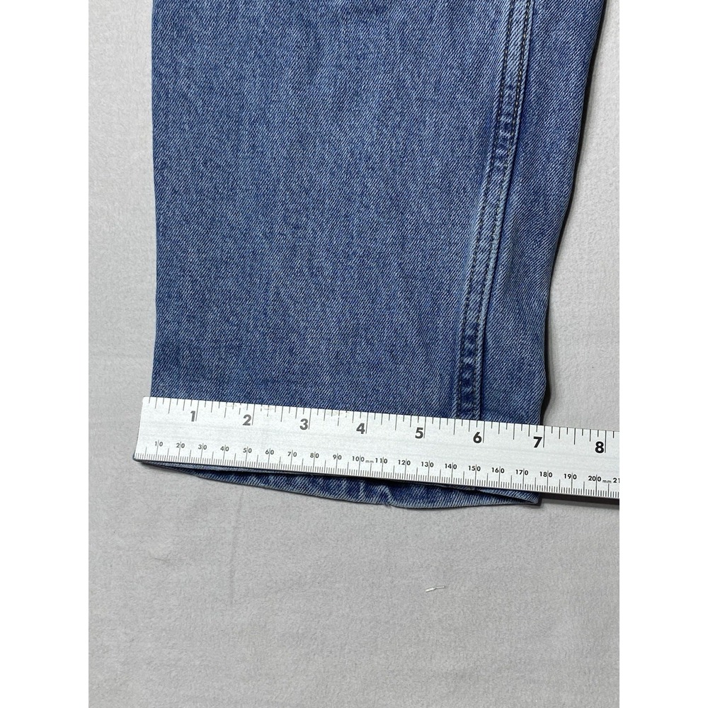 Everlane 90s Cheeky High Rise Straight Leg Jeans Womens 31 Crop Blue Denim Denim - Picture 2 of 9